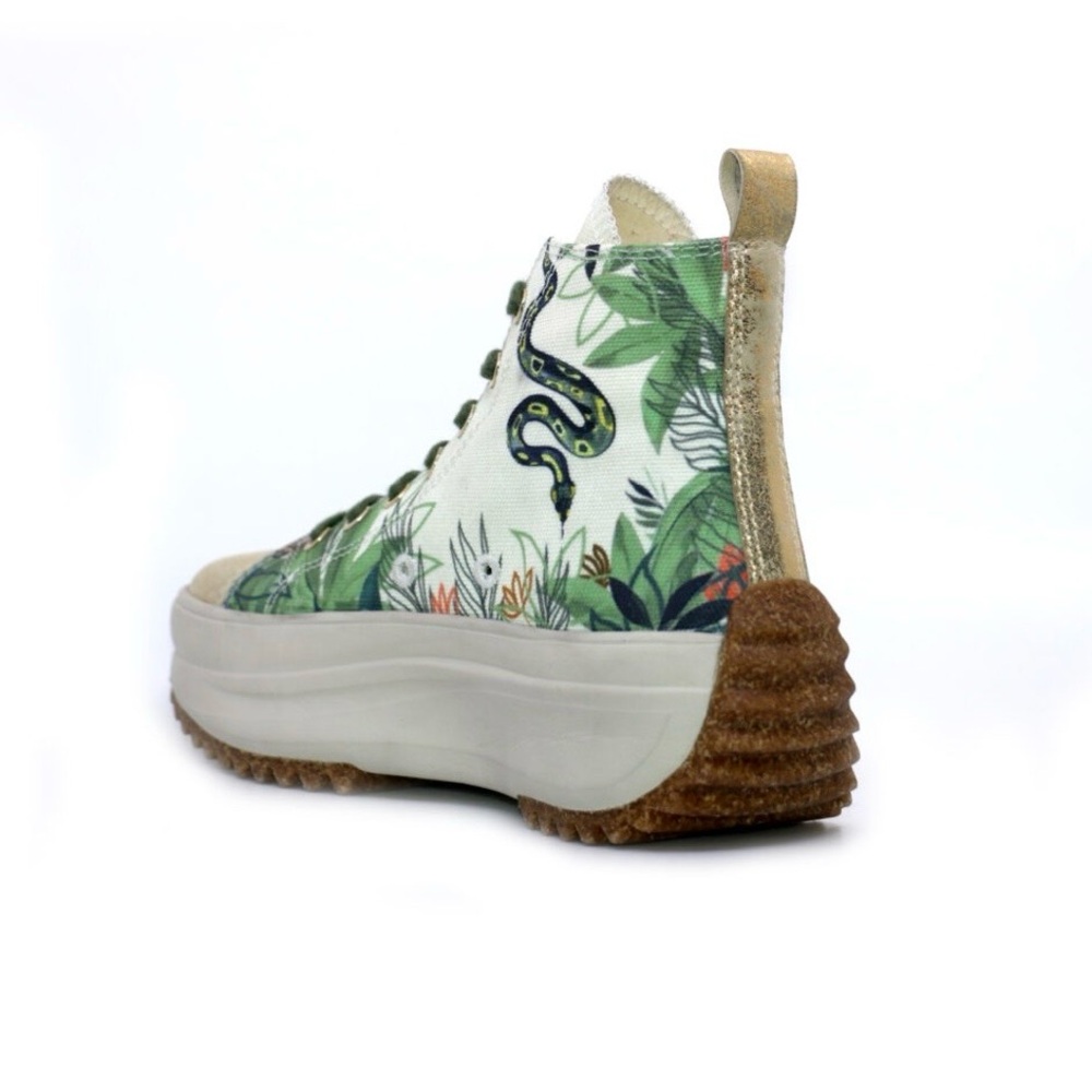 Jatarea Jui Round Toe Platform Designer Sneakers/Tennis Shoes Women’s Size 10 - Picture 3 of 4